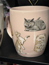 Taza de Porcelana ‘I Love Cats & Dogs' - Gatos