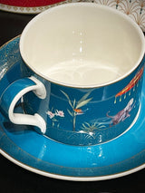 Set de 2 Tazas con Plato 'Marajah' - 240 ml