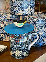 Juego de Taza e Infusor 'Strawberry Thief' - William Morris