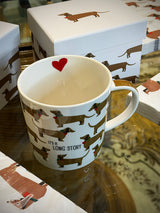 'Long Story' Porcelain Mug