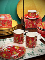 Set de 2 Mugs de Porcelana 'Bengala' - 350 ml