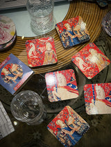 Set de 6 Posavasos 'La Dama y El Unicornio' - Musée de Cluny
