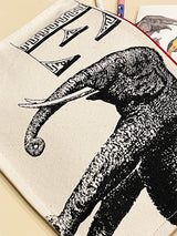 Pouch de Lino 'E de Elefante'