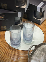Juego de 2 Vasos Azules 'Stella Highball'