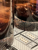 Set de 6 Vasos de Cristal 'Classy Fun' - Púrpura