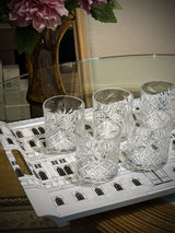 Juego de 6 Vasos de Cristal 'Bellamy' - 340 ml