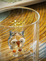 Vaso de Cristal 'Monterey' con Búho - 250 ml