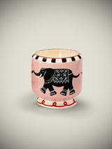 Vela A Dopo 'Tobacco Vanilla' - Diseño Elefantes 8oz - Edición Limitada