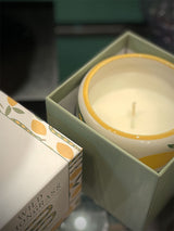 Vela A Dopo 'Wild Lemongrass' - Diseño Serpiente 8oz