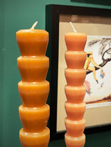 velas-candelabro-tonos-amarillos