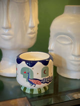 Vela A Dopo 'Misted Lime' - Diseño Pavo Real 8oz