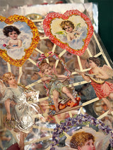 German Trading Card Sheet 'Collage of Angels II'