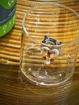 Vaso de Cristal 'Monterey' con Búho - 250 ml