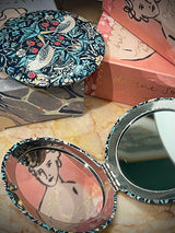 Espejo de Bolsillo Doble 'William Morris'