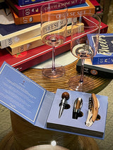 Set Abridor, Tapón y Vertedor para Vino 'Gift Novels' - Wine Not?