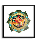 Lámina decorativa 'Mitología y Tortugas'