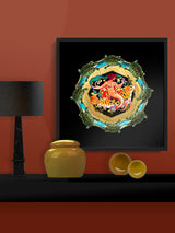 Lámina decorativa 'Mitología y Tortugas'