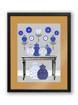 Láminas decorativas 'Jarrones Chinos'