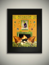 Lámina Decorativa 'Salón Inglés'