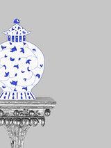 Láminas decorativas 'Jarrones Chinos'