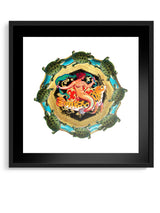 Lámina decorativa 'Mitología y Tortugas'