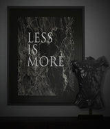 Lámina de Arte Personalizada 'Marble Negro'