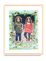 Lámina de Arte Personalizada 'Gatos Vintage'