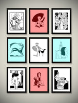 Láminas Decorativas 'Art Deco'