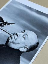 Postal 'Alfred Hitchcock' - Philippe Halsman, 1962