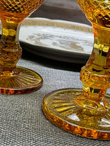 Copa de Cristal Pequeña 'Toscana' - Ambar