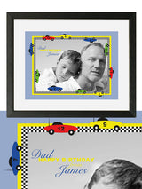 Lámina Personalizada 'Coches de Carreras'