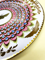 Plato de Lata ‘Gold Butterfly’