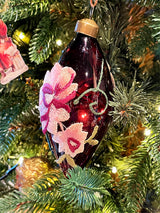 Bola Decoración Navidad 'Embroidery' Lágrima 8cm