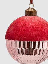 Bola Decoración Navidad 'Marnie Half' 8 cm