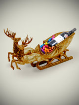 Trineo Decorativo 'Reindeer Sleigh' Grande - Dorado