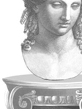 Láminas Decorativas de Arte 'Bustos Griegos'