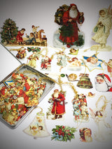 Box of German Scrap Reliefs 'Christmas'