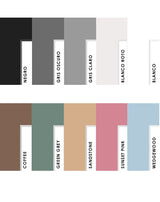 Marcos Cuadrados 'Loft' en Aluminio y Passepartouts