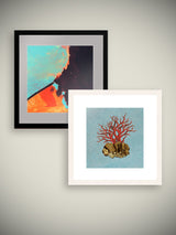 Marcos Cuadrados 'Esenciales' en Madera Pintada y Passepartouts