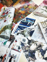 Pack of 10 Scrap Paper Sheets 'Aviator'