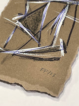 Dibujos Originales Abstractos 'Trazos' - 18x12 cm - Federico Font