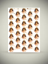 Hoja Cromos Alemanes 'Mini Angel Repeat'