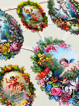 Hoja Cromos Alemanes 'Angel Vignettes'