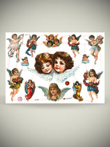 Hoja Cromos Alemanes 'Ángeles Clásicos'