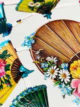 Hoja Cromos Alemanes 'Abanicos'