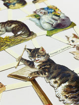 Hoja Cromos Alemanes 'Gatos'