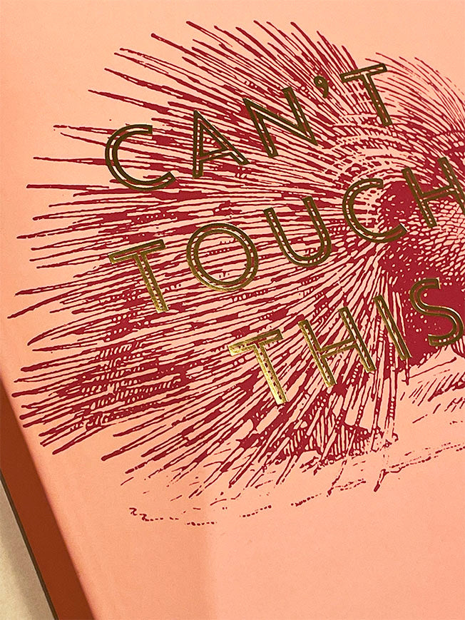 Cuaderno A5 'Can't Touch This'