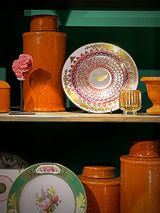 Plato de Lata ‘Gold Butterfly’