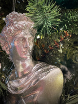 Decoración Busto 'Apolo' Plateado