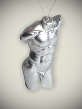 Decoración 'Torso Griego' Plateado